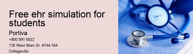free ehr simulation for students