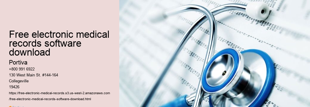 free electronic medical records software download