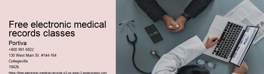 free electronic medical records classes