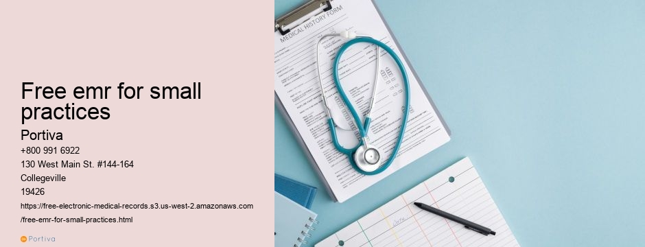 free emr for small practices