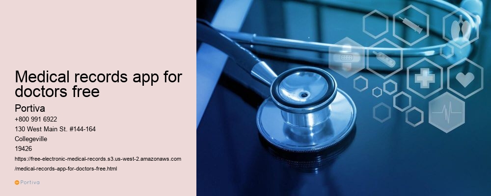 medical records app for doctors free