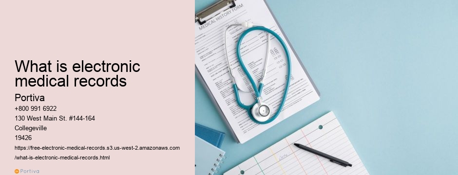 what is electronic medical records